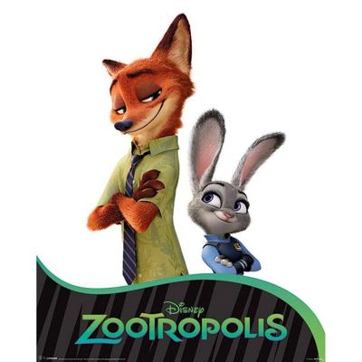 Poster Zootropolis Characters 40x50cm Poster Zootropolis Characters 40x50cm