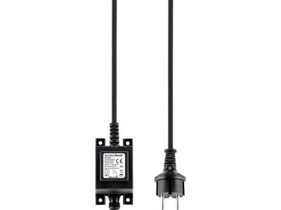 Basetech 1543968 Halogeen transformator 12 V/AC 20 W (max) Geschikt voor buitengebruik