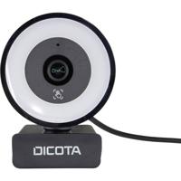 DICOTA D32066 webcam 5 MP 2592 x 1944 Pixels USB 2.0 Zwart - thumbnail