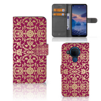 Wallet Case Nokia 5.4 Barok Pink - thumbnail