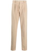 Brunello Cucinelli Mid waist katoenen chino - Beige