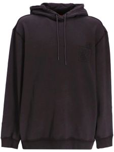 HUGO hoodie en coton à imprimé graphique - Noir