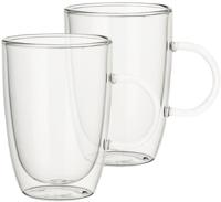 Villeroy & Boch Dubbelwandige Glazen Artesano Hot & Cold Beverages - 390 ml - 2 stuks - met oor - thumbnail