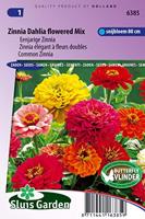 Zinnia Dahlia Flowered Mix - Bloemzaden | Prachtige Dahlia-achtige bloemen voor opvallende tuinen