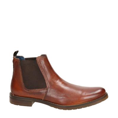 Bugatti leren chelsea boots cognac Bugatti leren chelsea boots cognac