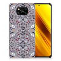 Xiaomi Poco X3 | Poco X3 Pro TPU Siliconen Hoesje Flower Tiles