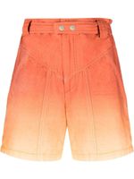 ISABEL MARANT short Kaynetd à effet tie-dye - Orange