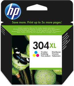 HP 304XL originele drie-kleuren inktcartridge