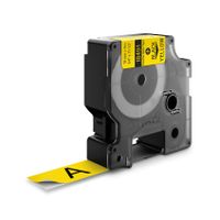 Labeltape DYMO IND RHINO 18491 Tapekleur: Geel Tekstkleur:Zwart 19 mm 3.5 m - thumbnail