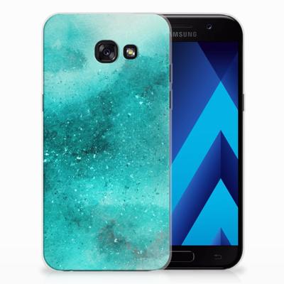 Hoesje maken Samsung Galaxy A5 2017 Painting Blue