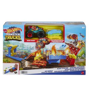 Hot Wheels Monster Trucks Blast Station Speelset