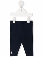 Ralph Lauren Kids legging Pony à logo - Bleu - thumbnail