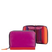 Mywalit Ladies Zip Around Fan CC Holder sangria multi Dames portemonnee
