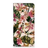 Motorola Moto G60s Smart Cover Flowers - thumbnail