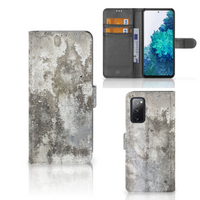 Samsung Galaxy S20 FE Bookcase Beton Print - thumbnail