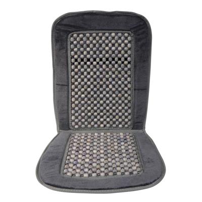 Kralenkussen 'Deluxe' zwart/grijs 0323219