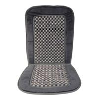 Kralenkussen 'Deluxe' zwart/grijs 0323219