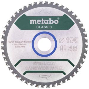 Metabo 628682000 Cirkelzaagblad 190 x 30 mm Aantal tanden: 48 1 stuk(s)