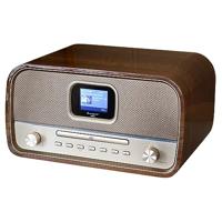 Soundmaster DAB970BR1 Stereo-muziekcentrum met DAB+/FM, CD-MP3, USB, Bluetooth en kleurendisplay
