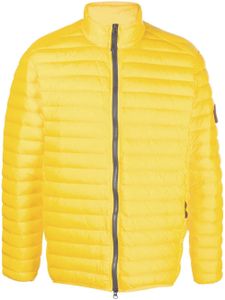 Stone Island veste matelassée à patch logo - Jaune