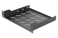 Digitus DN-10-TRAY-2-B 10 inch Bodemplaat voor patchkast Geschikt voor kastdiepte: vanaf 300 mm Zwart (RAL 9005)