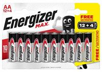 Energizer,ENR Max Alk AA BP16 12+4 BR,Varios