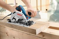 Bosch Professional GKS 55+ GCE in L-Boxx Handcirkelzaag Zaagdiepte 90° (max.) 63 mm Incl. koffer 1350 W - thumbnail