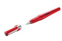 Pelikan 803014 Vulpen Pelikano P481 rood, L, linkshandig