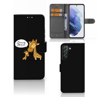 Samsung Galaxy S22 Plus Leuk Hoesje Giraffe - thumbnail