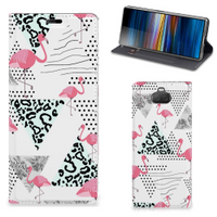 Sony Xperia 10 Plus Hoesje maken Flamingo Triangle