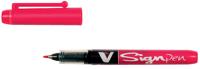 Fineliner pilot v sign rond 0.6 mm rood