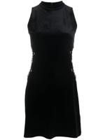 Maje Mini-jurk verfraaid met kristallen - Zwart