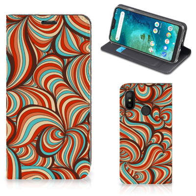 Xiaomi Mi A2 Lite Bookcase Retro Xiaomi Mi A2 Lite Bookcase Retro