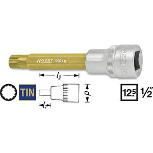 Hazet HAZET 990LG-9 Dopsleutel-bitinzet 1/2 (12.5 mm)