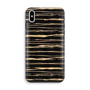 Gouden strepen: iPhone XS Tough Case