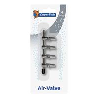Superfish rvs luchtkraan 4 weg blister