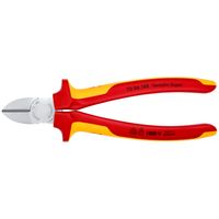 Knipex Seitenschneider 70 06 180 VDE Zijkniptang Met facet 180 mm - thumbnail