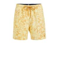 WE Fashion zwemshort met all over print geel