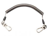 Herbertz sleutelhanger 28 cm nylon bruin
