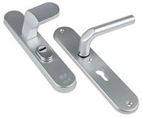 AMI Veiligheidsgarnituur PC72 VARO Ovaal met kerntrekbeveiliging SKG*** Aluminium F1