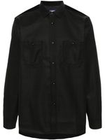 Junya Watanabe MAN chemise en coton à col italien - Noir - thumbnail