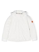 Save The Duck Kids veste matelassée à patch logo - Blanc