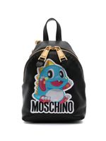 Moschino sac à dos à fermeture zippée - Noir - thumbnail