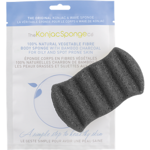 Konjac Body Sponge Bamboo Charcoal