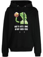 Mostly Heard Rarely Seen 8-Bit hoodie en coton à imprimé graphique - Noir