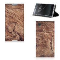 Sony Xperia L1 Book Wallet Case Tree Trunk - thumbnail