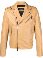 DSQUARED2 veste Kiodo en cuir - Tons neutres