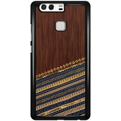 Huawei P9 hoesje - Modern wood