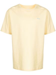 Off Duty t-shirt en coton à logo imprimé - Jaune