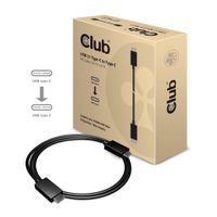 CLUB3D USB Type-C Gen 2 actieve kabel - 4K60Hz, 10Gbps(data) Opladen op 100W M/V 1 m ook geschikt voor Apple Macs - thumbnail